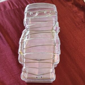 Clear Plastic Mummy Candy Tray